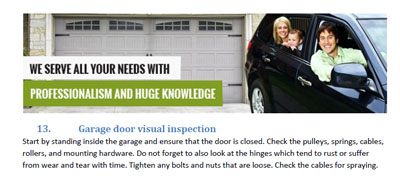 Tips - Garage Door Repair Roselle